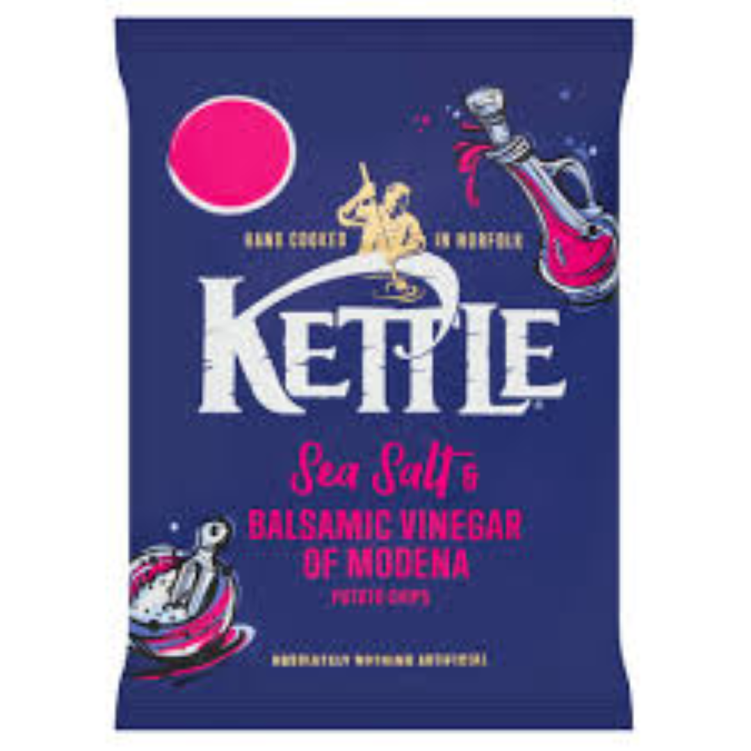 KETTLE CHIPS SEA SALT BALSAMIC 80G